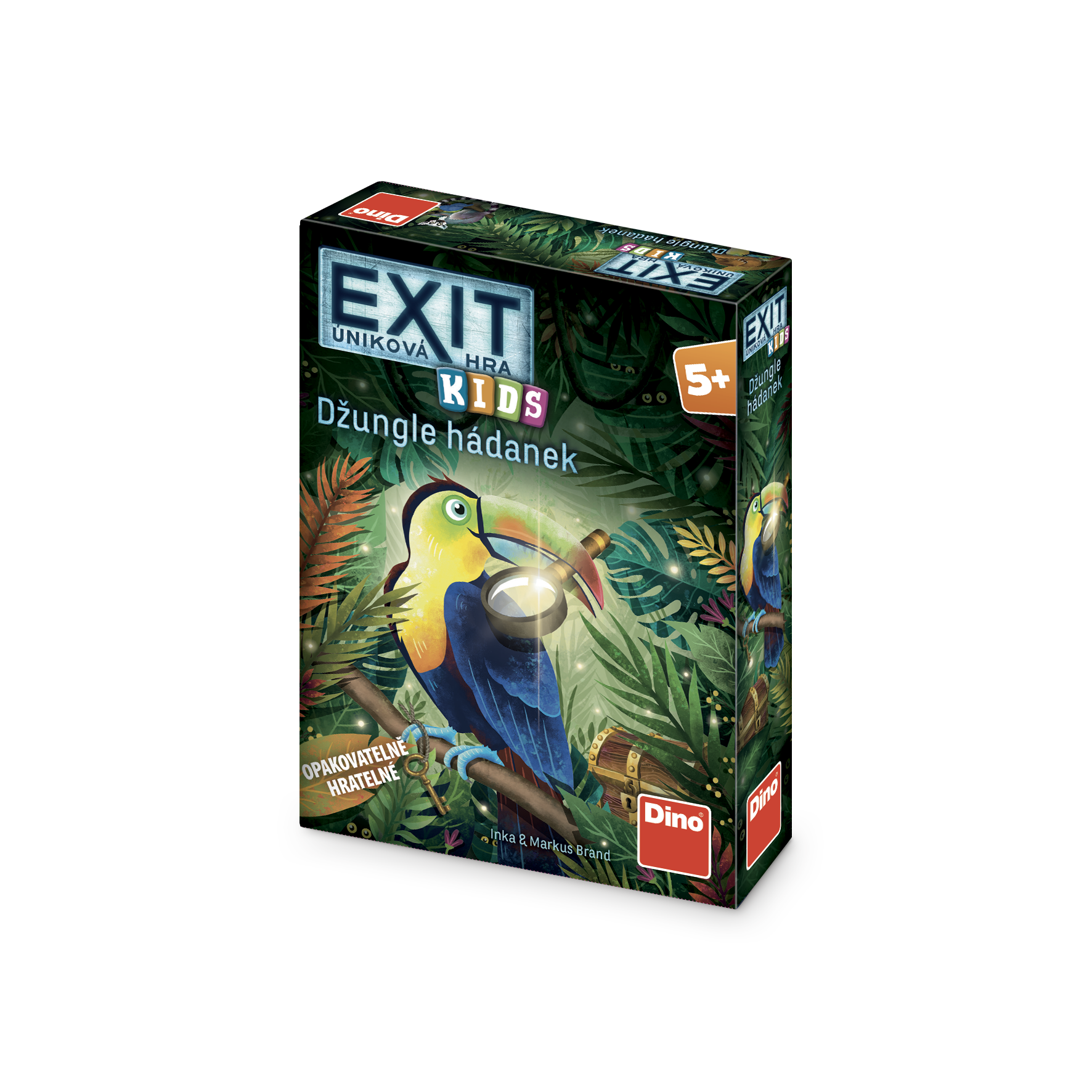 Dino Exit úniková hra pro děti: Džungle hádanek