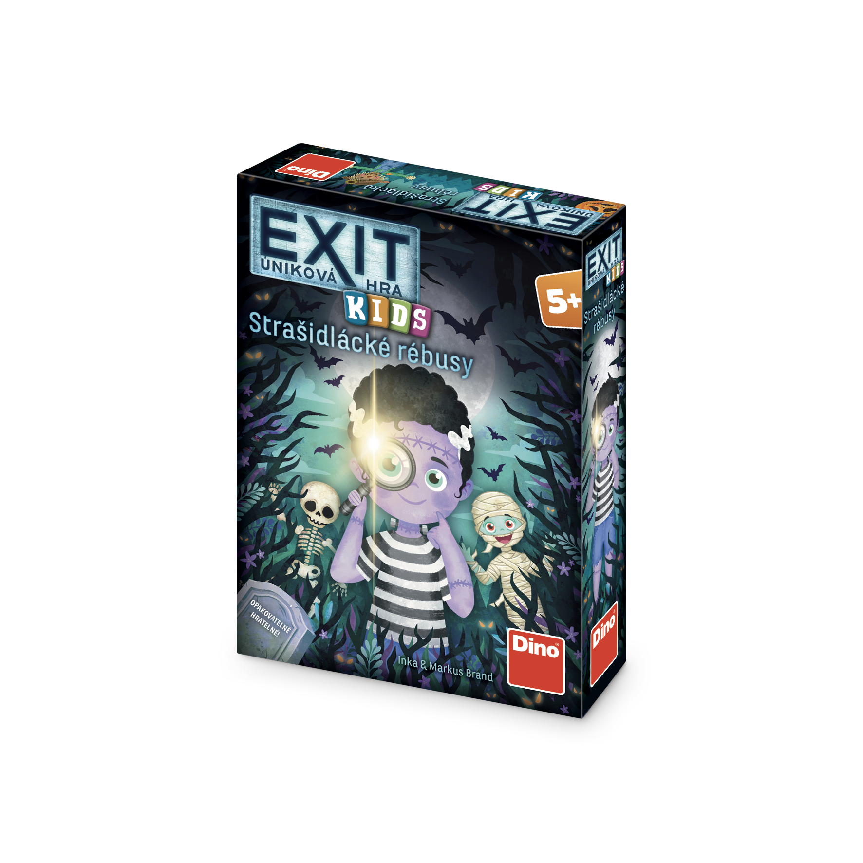 Dino Exit úniková hra pro děti: Strašidlácké rébusy