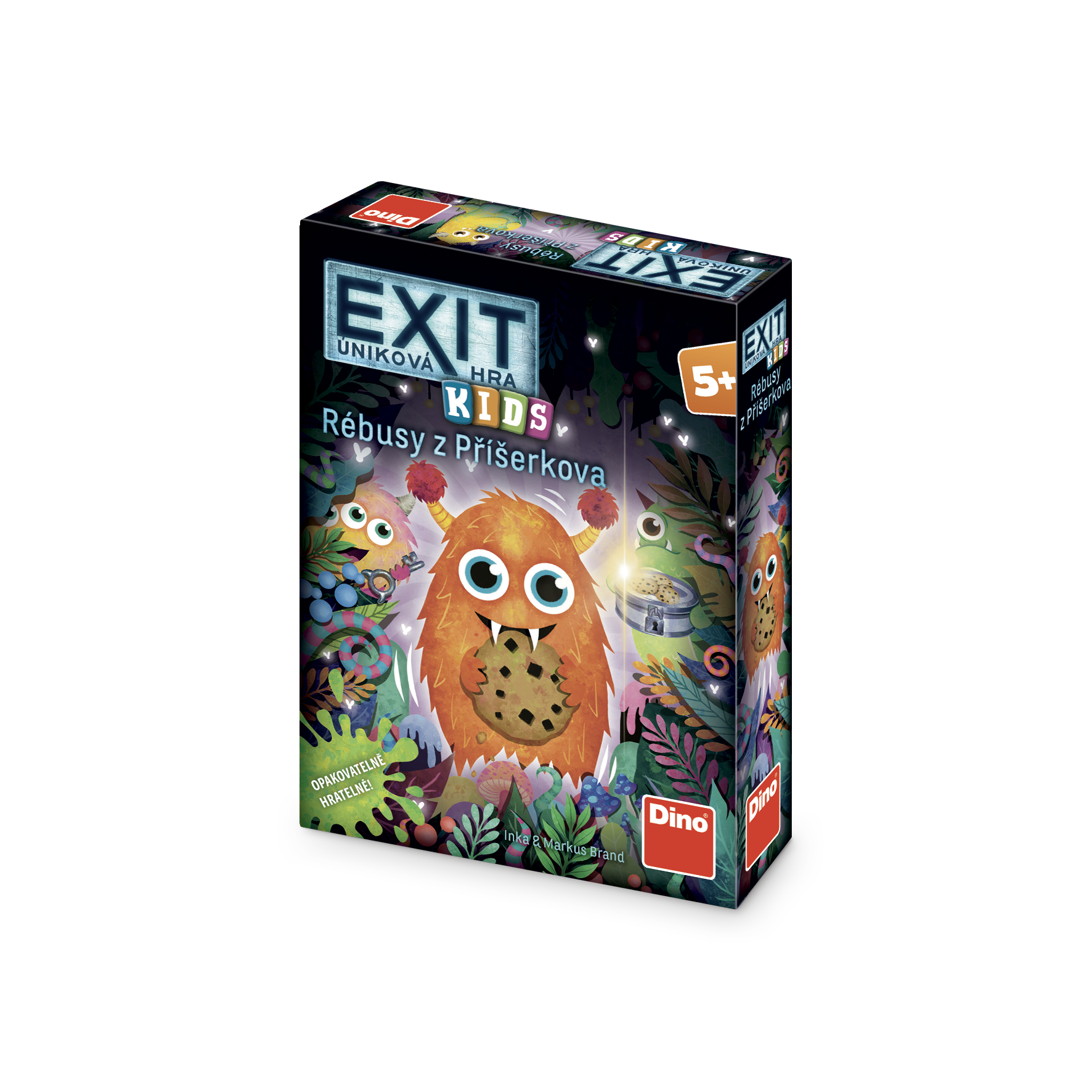 Dino Exit úniková hra pro děti: Rébusy z Příšerkova