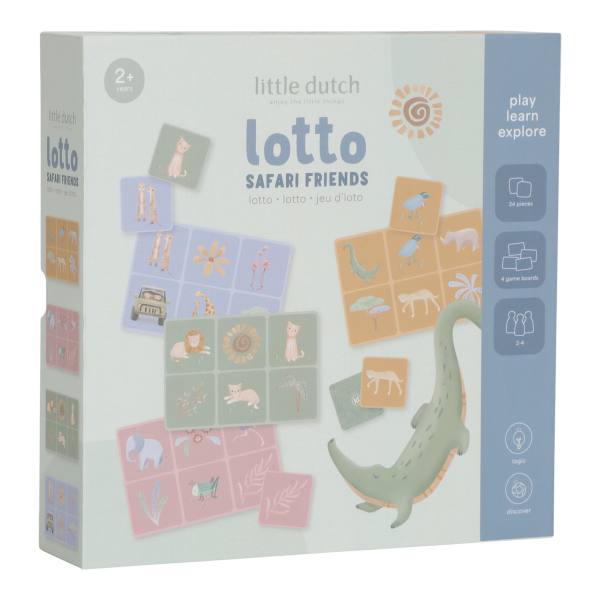 Little Dutch Lotto hra Safari Friends