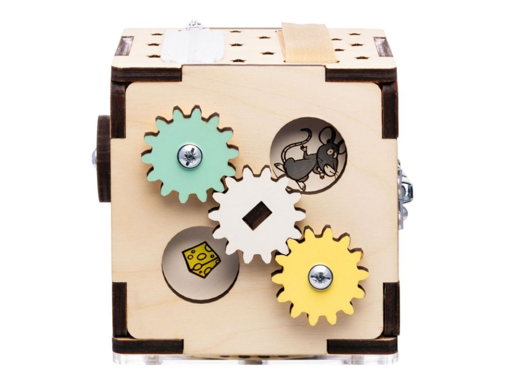 Activity board BusyKids montessori kostka (obrázek 6)