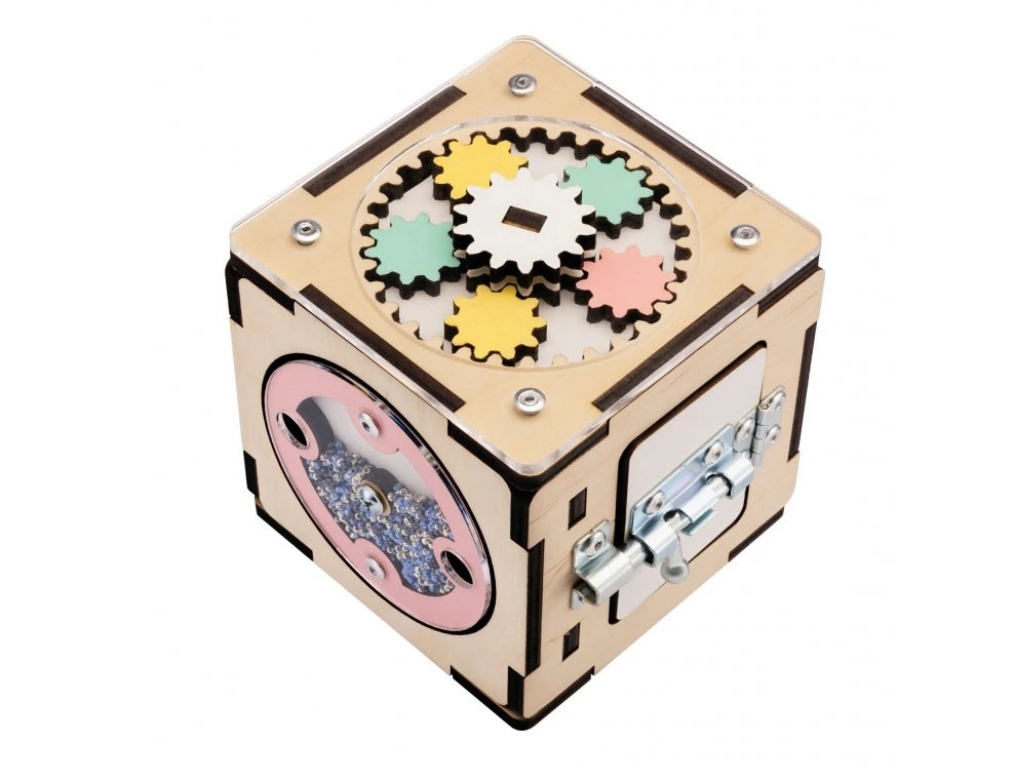 Activity board BusyKids montessori kostka