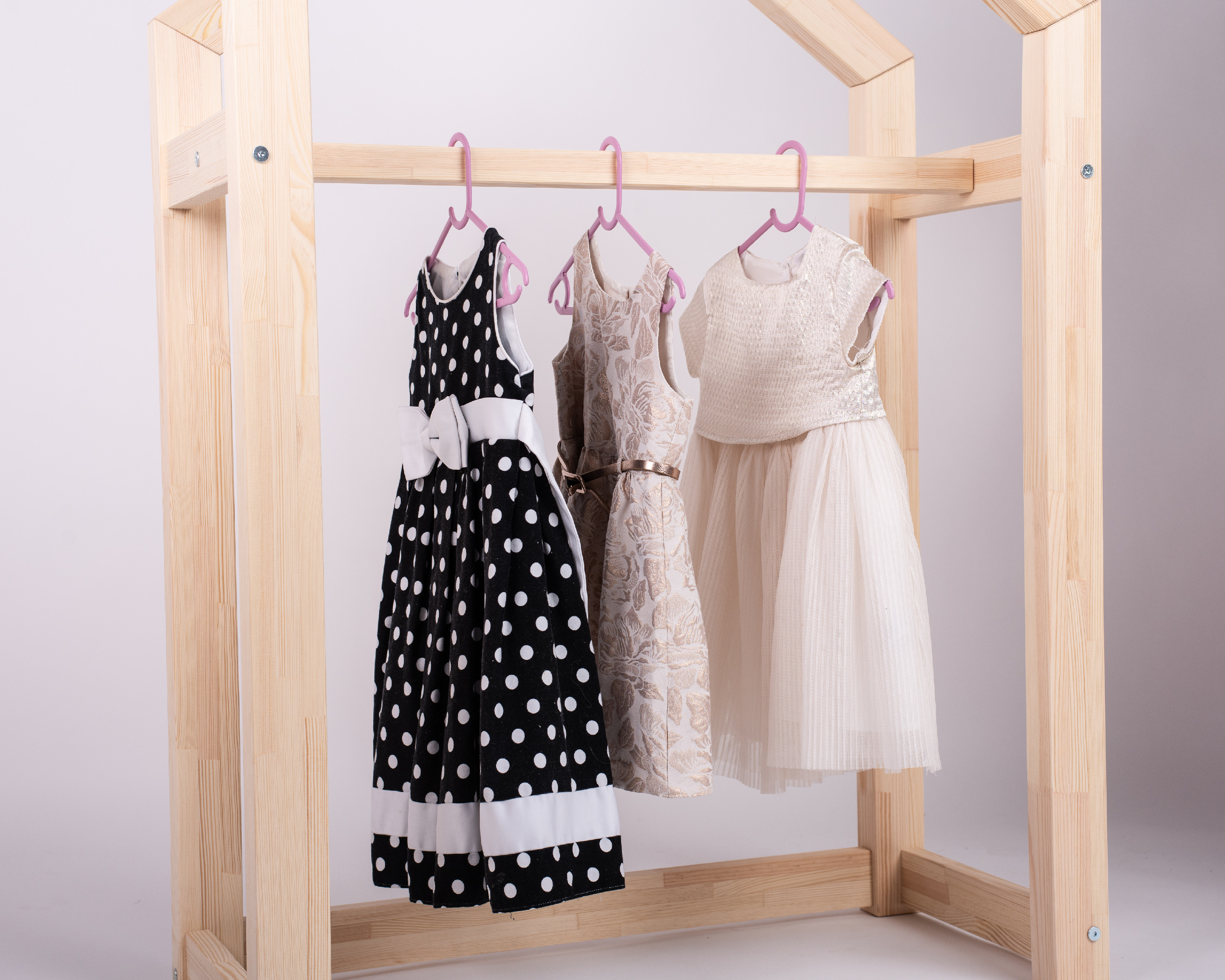 ELIS DESIGN Dětský stojan na oblečení premium dostupné rozměry: 100 cm x 40 cm x 138 cm