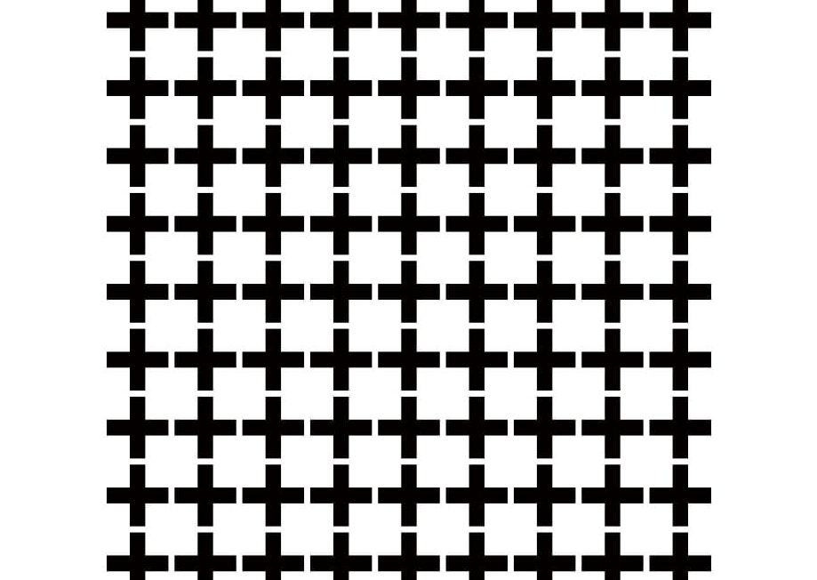 Pastelowe Love Samolepky křížky – malé barva: šedá