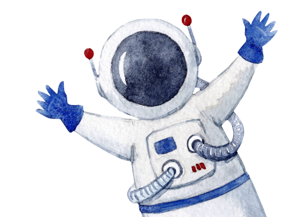 DEKORACJAN Nálepka na zeď - Vesmír (obrázek 3)