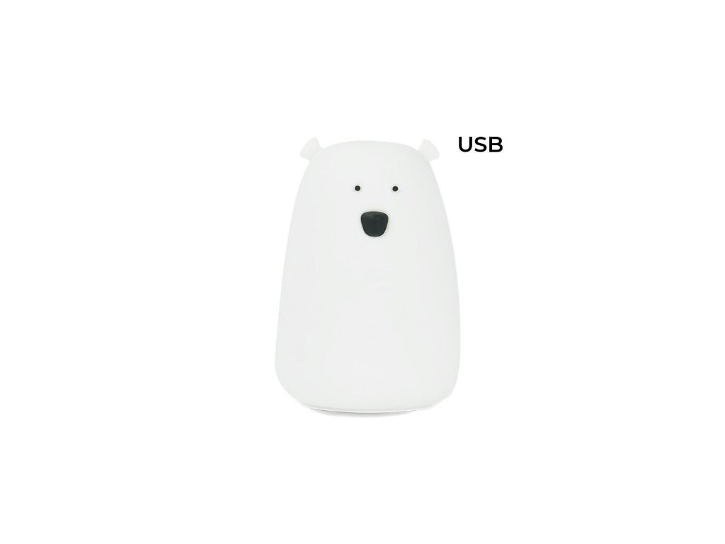 Dětská lampička RABBIT&FRIENDS Velká barva: Bílá