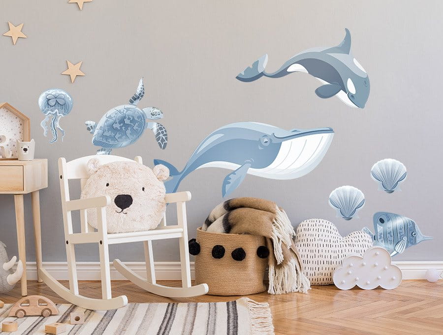 ELIS DESIGN nálepky oceán