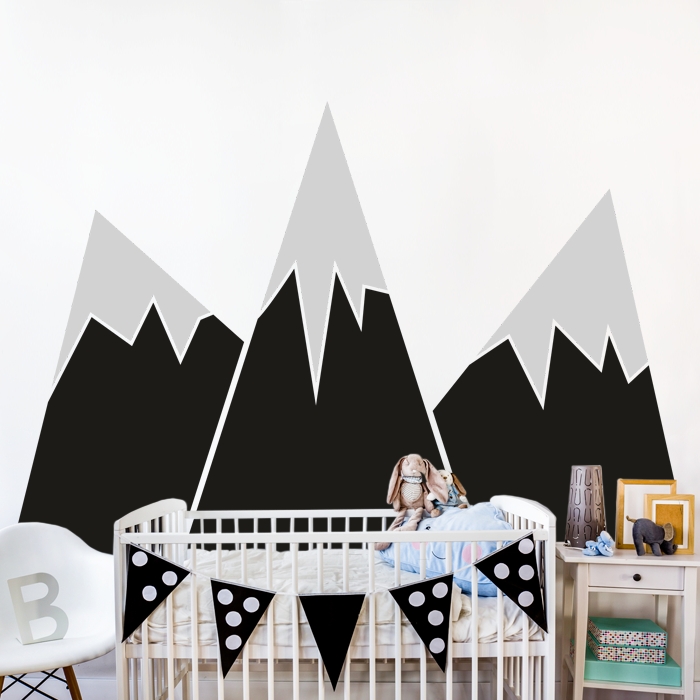 Yokodesign Nálepka na zeď – Velké hory