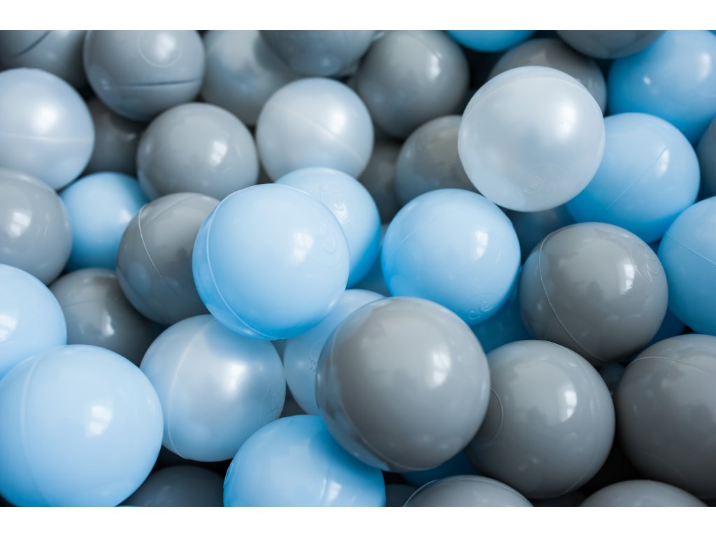 ELIS DESIGN Míčky do bazénku 50 ks barva: průhledná