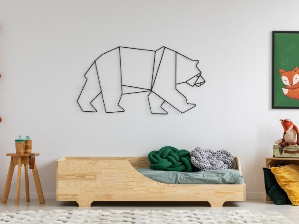 ADEKO Dřevěná postel Easy edge rozměr lůžka: 100 x 180 cm