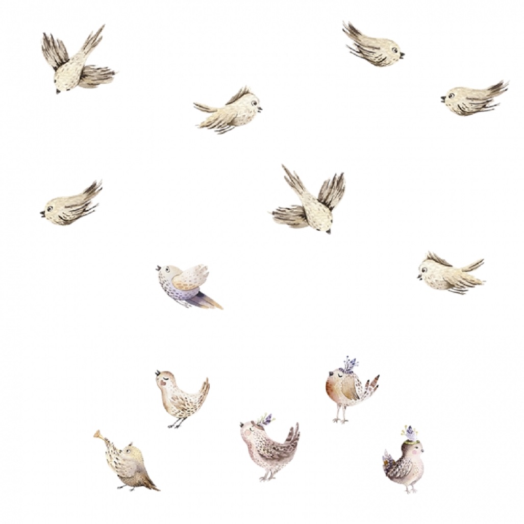 Yokodesign Samolepky – Ptáčci