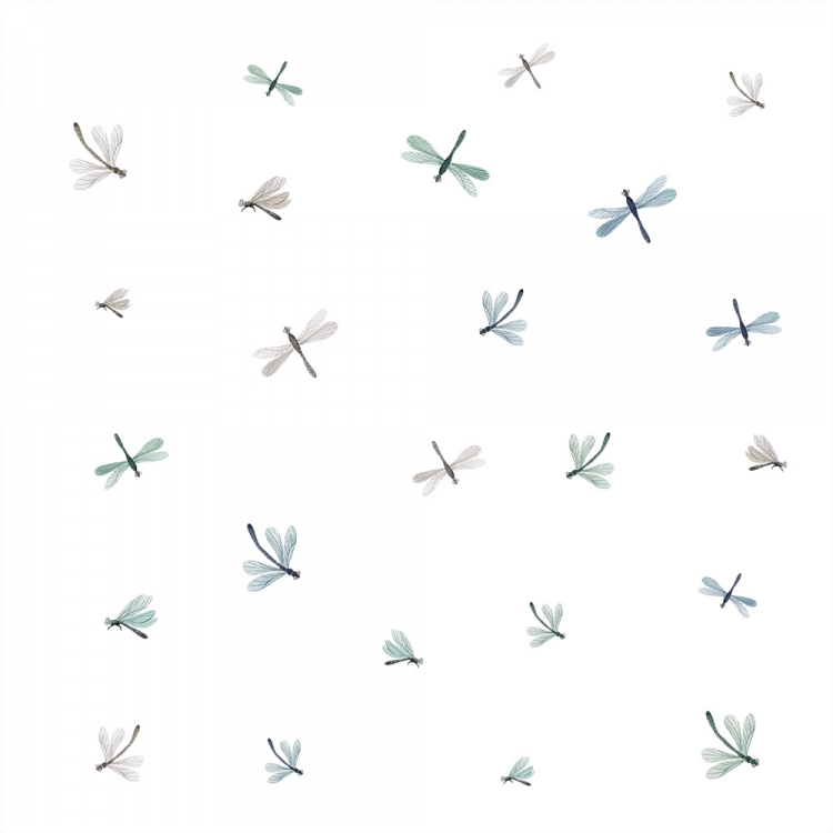 Yokodesign Nálepky na zeď – Pravěké vážky