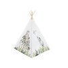 Kvalitní a přesně šité dětské teepee s vlky