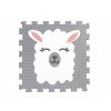Pěnová puzzle podložka lama