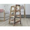 Designová učící věž pro děti květy 90 cm