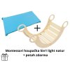 natur montessori houpačka s potahem
