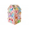 Activity board domeček pro holčičky nabízí nespočet možností ke hře i objevování