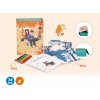Puzzle Barevný svět pro děti od 2 let - 72 ks s omalovánkami a hrami