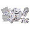 Dětský set do dětské postýlky 7dílný Boho zvířátka