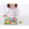 Dřevěné puzzle vkládací - dinosauři