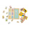 Dřevěné puzzle pro děti - Lidské tělo (vícevrstvé)
