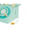 Dětský telefon na mince (dřevěný) - se sluchátkem