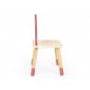 Dětská dřevěná židle - tulipán