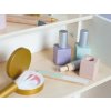 Dřevěný make-up pro děti - dřevěný kosmetický salón (stánek)
