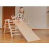 Montessori polohovací Piklerové prolézačka s oboustranným prknem