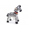 Mechanický jezdící kůň - zebra pro děti na kolečkách - velikost 4