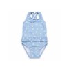 Plavky bez rukávů Daisies Blue vel. 86/92