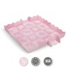 Hrací podložka pěnové puzzle MoMi ZAWI růžová