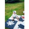 Hrací podložka pěnové puzzle MoMi FELI šedé