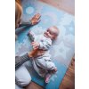 Hrací podložka pěnové puzzle MoMi NEBE růžové