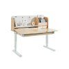 Rostoucí dětský psací stůl sklopný - růžová varianta