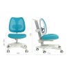 Rozměry - Dětská ergonomická židle k psacímu stolu modrá