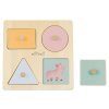 Sada montessori hraček pro děti od 1 roku (13–⁠18 měsíců) - puzzle se zvířátky