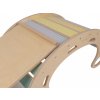 Pastelový montessori set houpačky a prkna