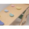 Pastelový set montessori houpačky s prknem