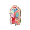 Activity board domeček pro princezny se spoustou hracích a montessori prvků