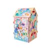 Activity board domeček pro princezny s montessori prvky pro holčičky