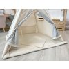 Dětské teepee - krémové