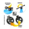 Infirmace k dětskému odrážedlu 2v1  Funny Wheels - modré