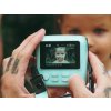 Dětský digitální instantní fotoaparát - tyrkysový