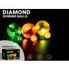 Diamantové svítící kuličky 6 ks