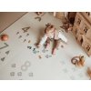 Oboustranná puzzle pěnová podložka 3v1 - abeceda