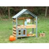 Dřevěná dětská kuchyňka na zahradu