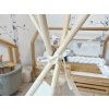 Teepee stan krémový - stabilizační systém (fixátor tyčí)