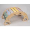 Montessori houpačka PRO 5v1 pastel