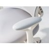 Ergonomická dětská  žile s područkami (k psacímu stolu) - šedá